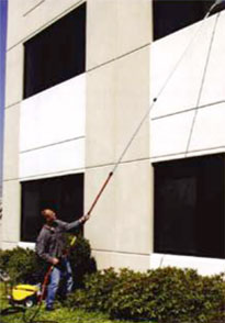 Pressure wash Parking Garage