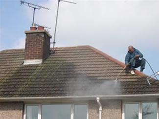 Powerwash Residential Roofs